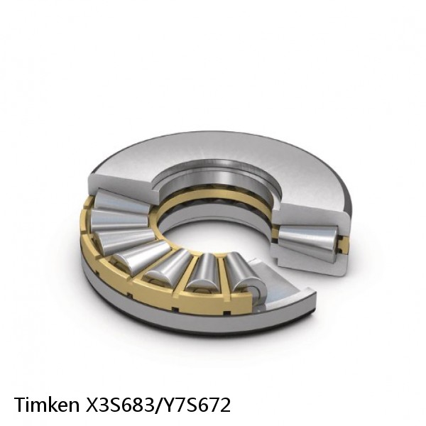 X3S683/Y7S672 Timken Thrust Spherical Roller Bearing #1 small image