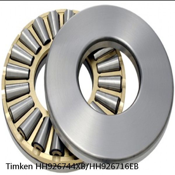HH926744XB/HH926716EB Timken Thrust Spherical Roller Bearing #1 small image