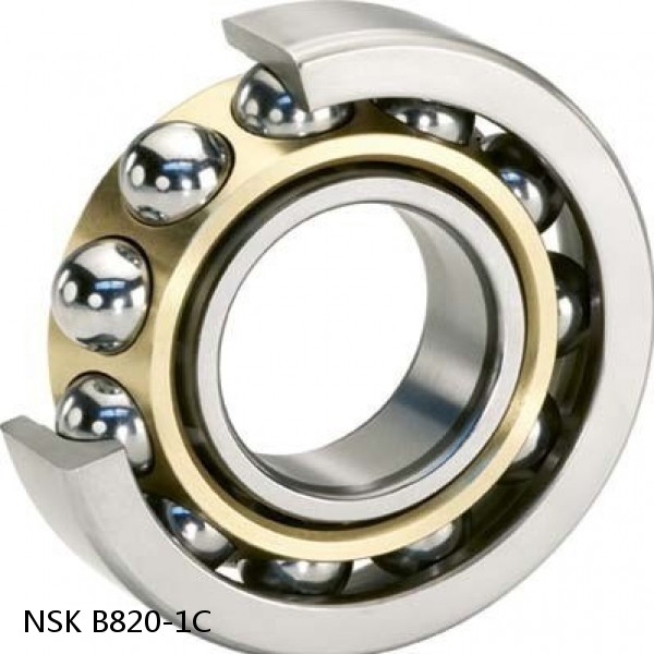 B820-1C NSK Angular contact ball bearing #1 small image