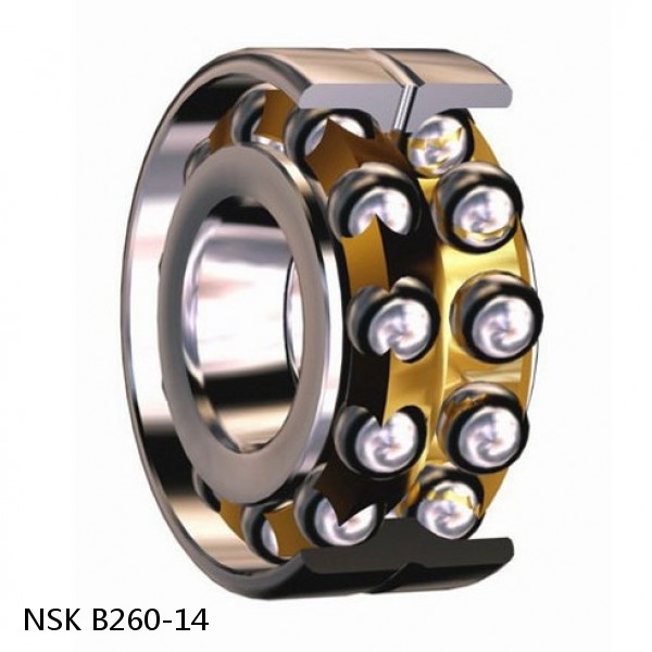 B260-14 NSK Angular contact ball bearing #1 image